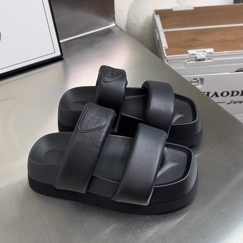 Dép bánh mì dép chống trượt đế dày thời trang