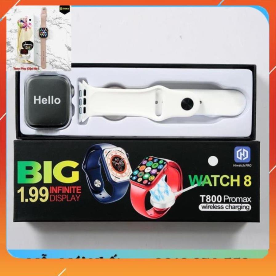 [HOT]  Đồng Hồ T800 Promax Kết Nối Bluetooth Nghe Gọi Nhận Thông Báo /Chống Nước