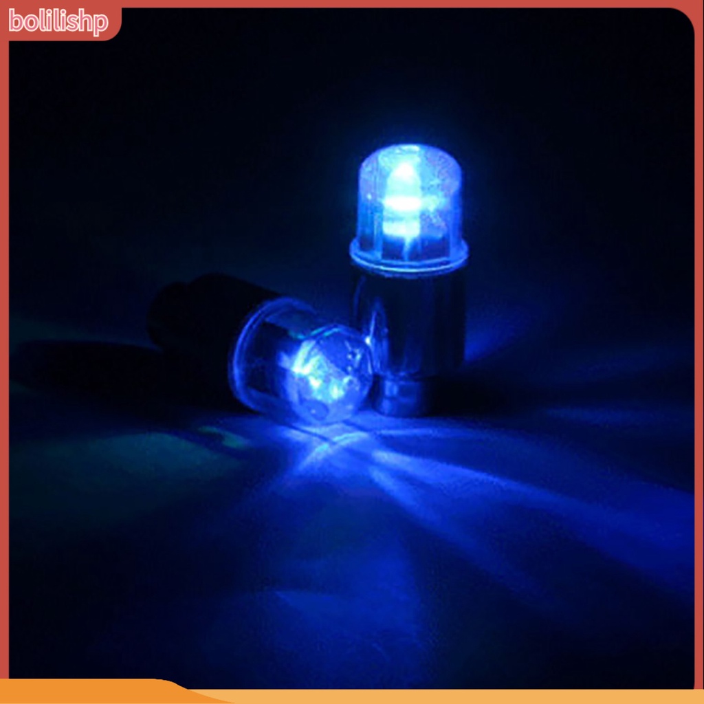 Đèn gắn nắp van bánh xe đạp xe máy LED tiện lợi
