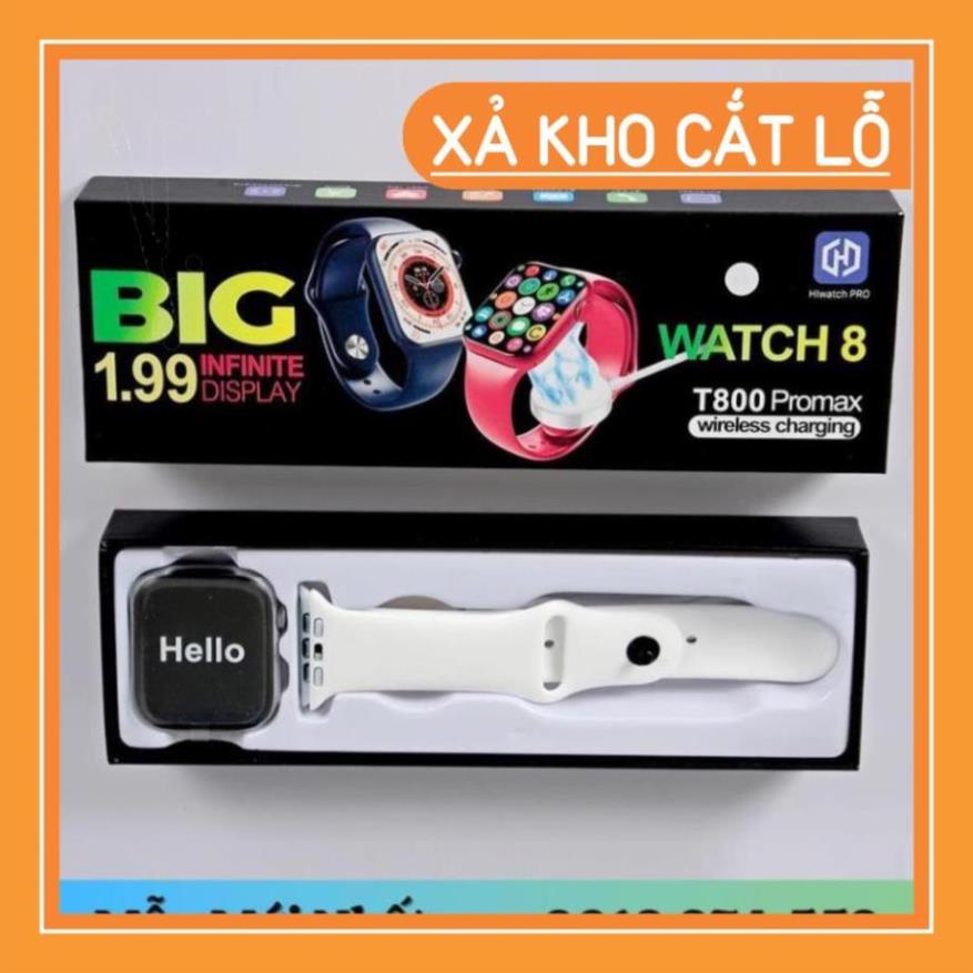 [HOT]  Đồng Hồ T800 Promax Kết Nối Bluetooth Nghe Gọi Nhận Thông Báo /Chống Nước