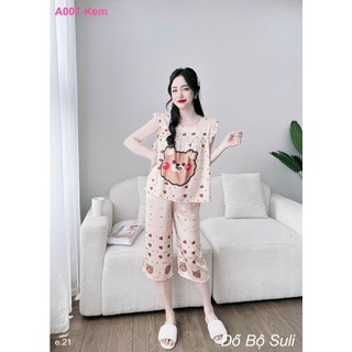 Bộ lửng lụa latin 40-58kg a007 - đồ bộ suli