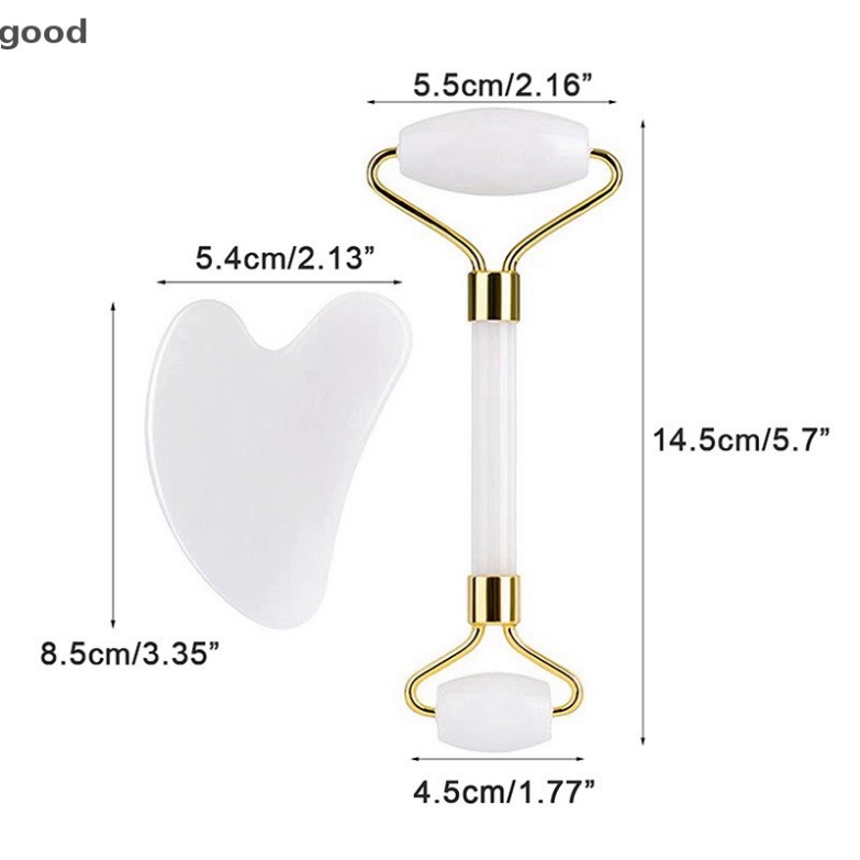 Miếng Ngọc Massage Mặt Cạo Gió Ngọc Bích Massage Dùng Cho Spa Dưỡng Sinh.