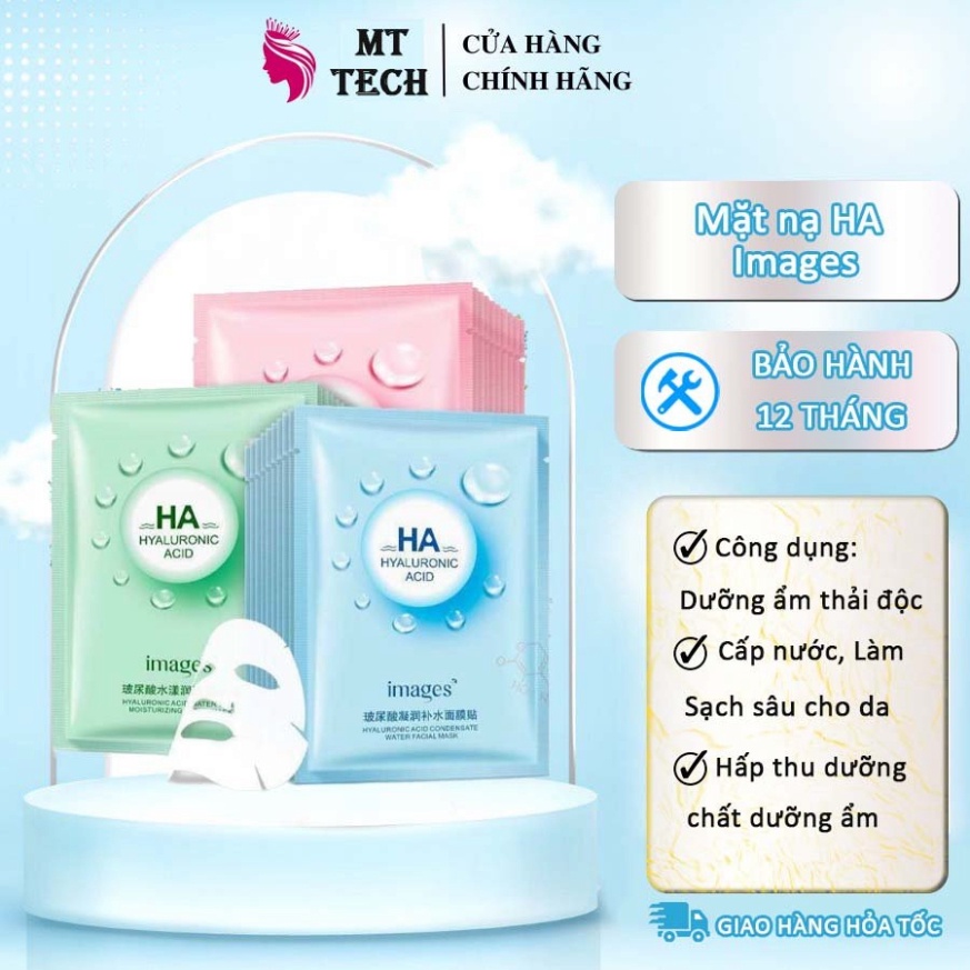 Mặt Nạ Ha Cấp Ẩm Da Trắng Sáng Min Da Ngăn Ngừa Mụn Thâm Sạm Dùng Cho Cá Nhân Spa Thẩm Mỹ.