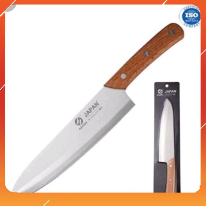 Dao thái thịt gọt hoa quả sắc bén cán gỗ mã 919  - Lemarsx