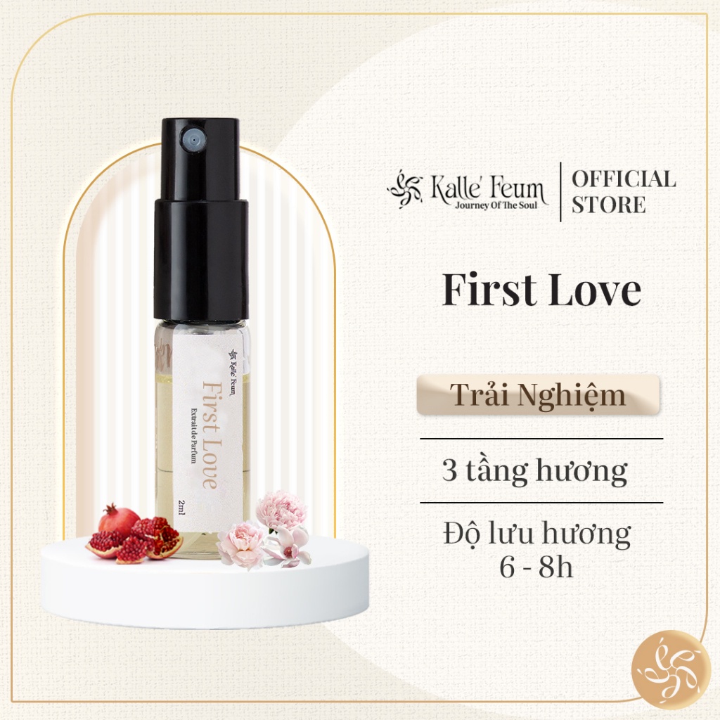 Nước Hoa Nữ FIRST LOVE Gợi Cảm Dạng Xịt Vial 2ml | Kalle' Feum