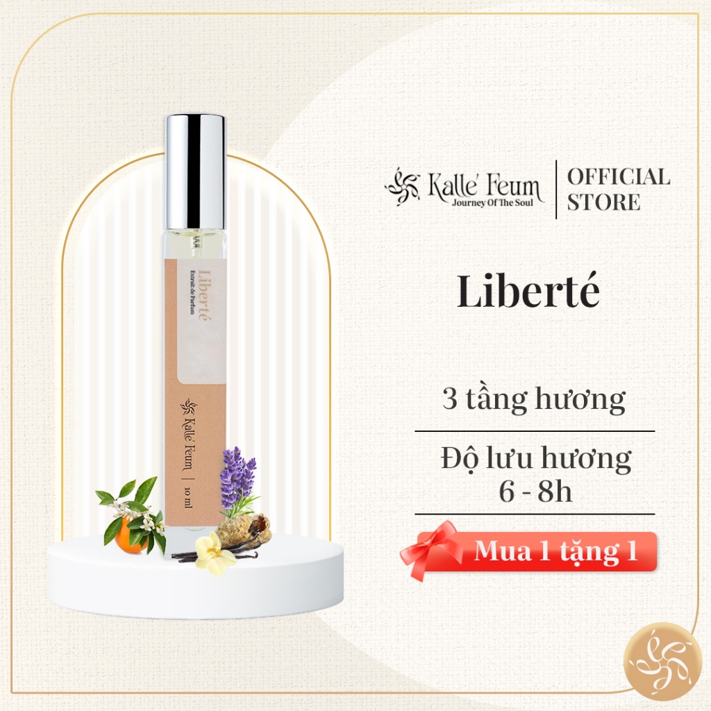 Nước Hoa Nữ LIBERTÉ Hiện Đại Dạng Xịt 10ml | Kalle' Feum