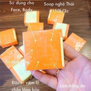 Bánh xà phòng nghệ rửa mặt lttn