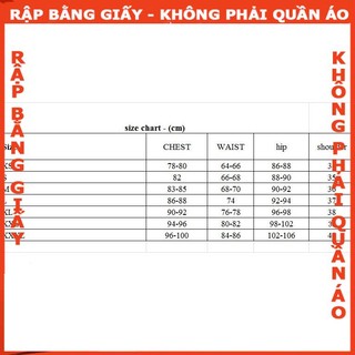 Rập giấy mã 661 - bộ đùi sát nách