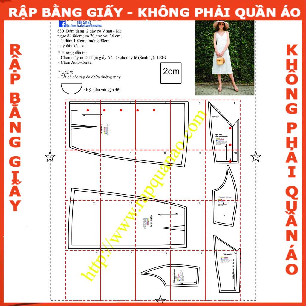 Rập giấy in màu A0 mã 930