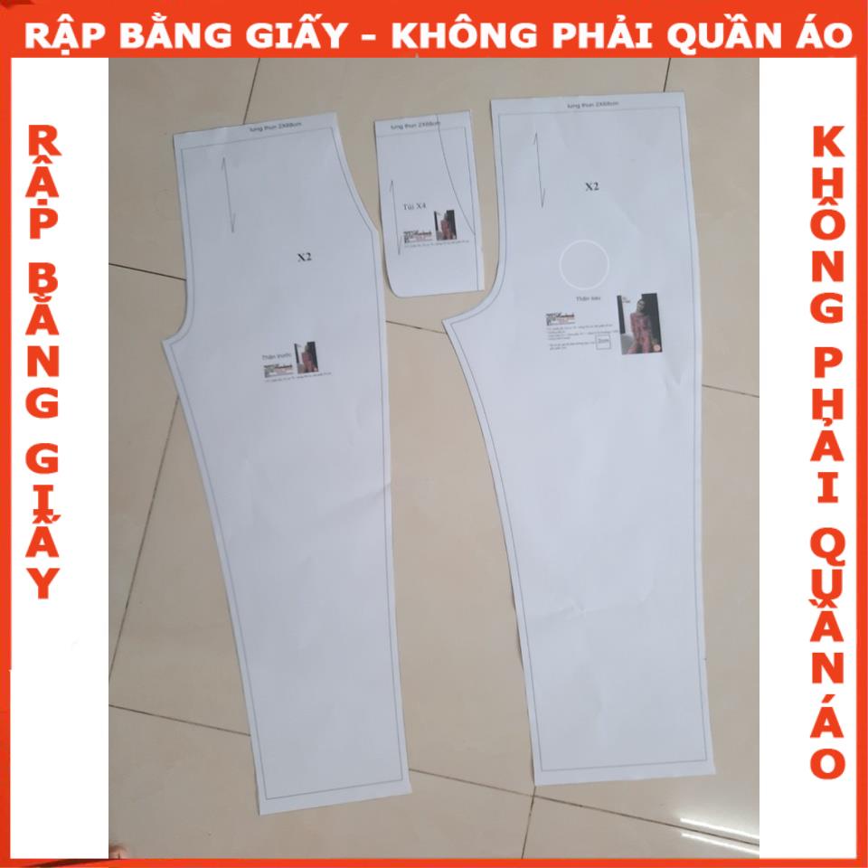 Rập giấy mã 1273 -bộ thun tay liền