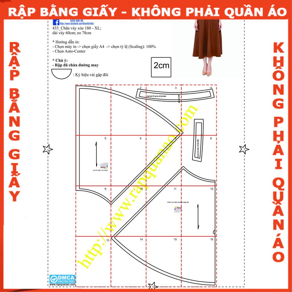 Rập giấy A0 mã 433