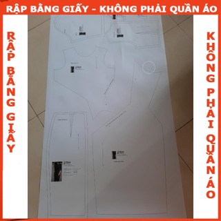 Rập giấy A0 mã 833 - Rập áo nữ