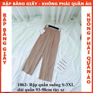 Rập giấy A0 quần suông mã 1062