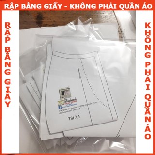 Rập giấy A0 áo sơ mi bé trai mã B06