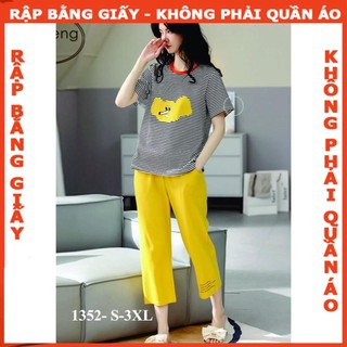 Rập giấy A0 mã 1352 - bộ thun lửng