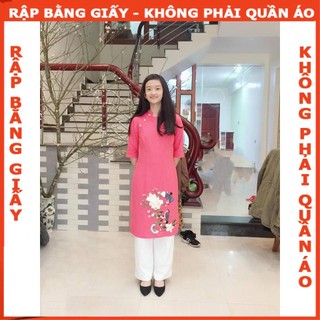 Rập giấy A0 may bộ áo dài mã AD21( áo + quần)