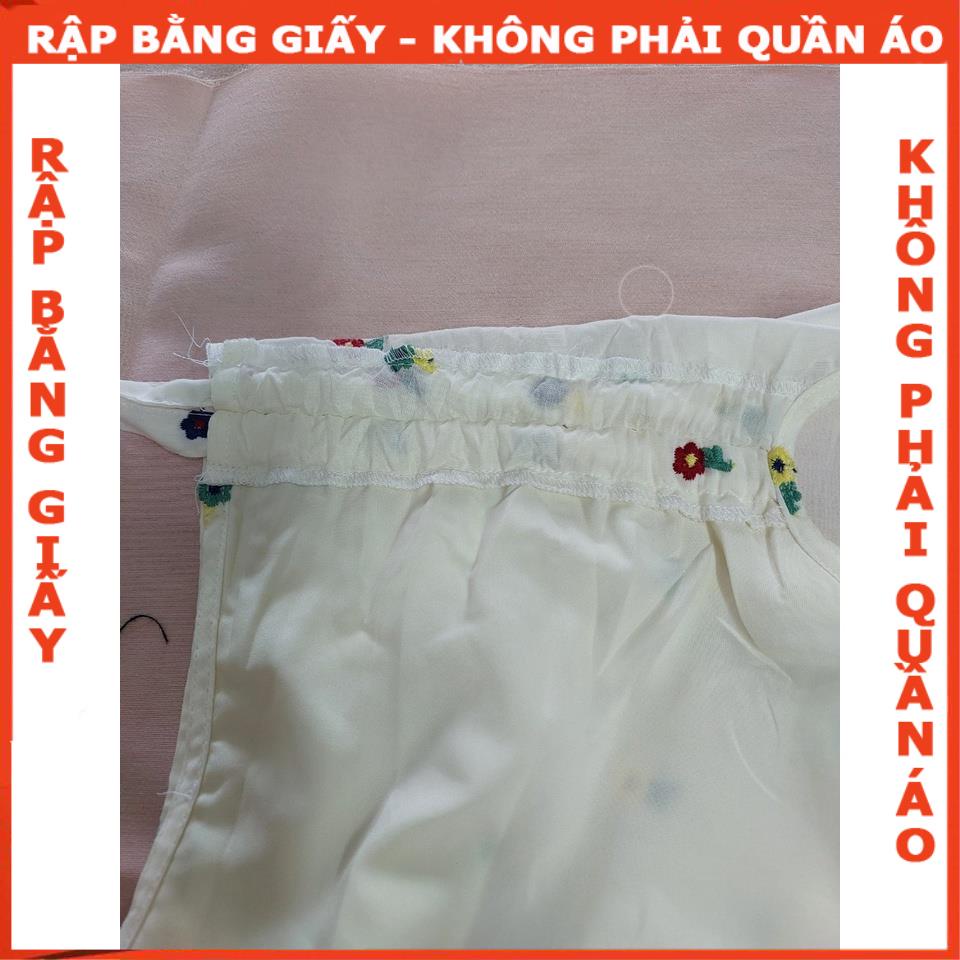 Rập giấy đầm nhún thun eo mã 63 - Bản vẽ chứ không phải quần áo