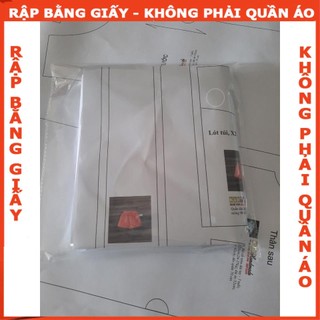 Rập giấy A0 mã 549 - rập áo cổ sen