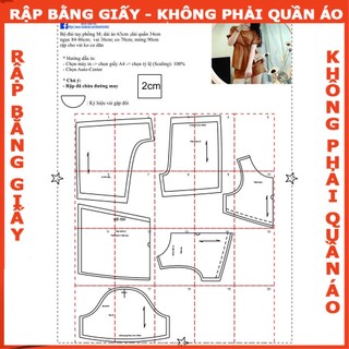Rập giấy a0 mã 1590 - rập bộ đùi tay phồng