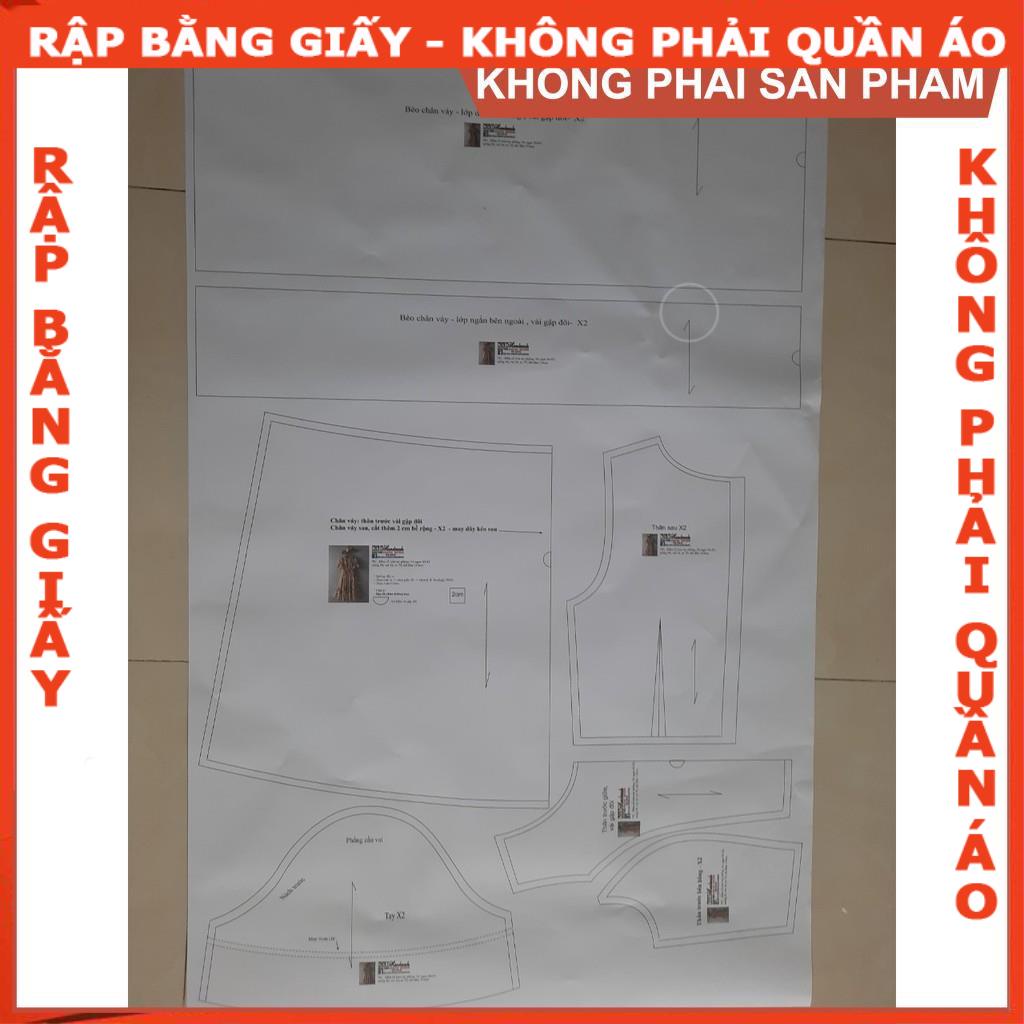 Rập giấy mã 783 - rập đầm tay phồng