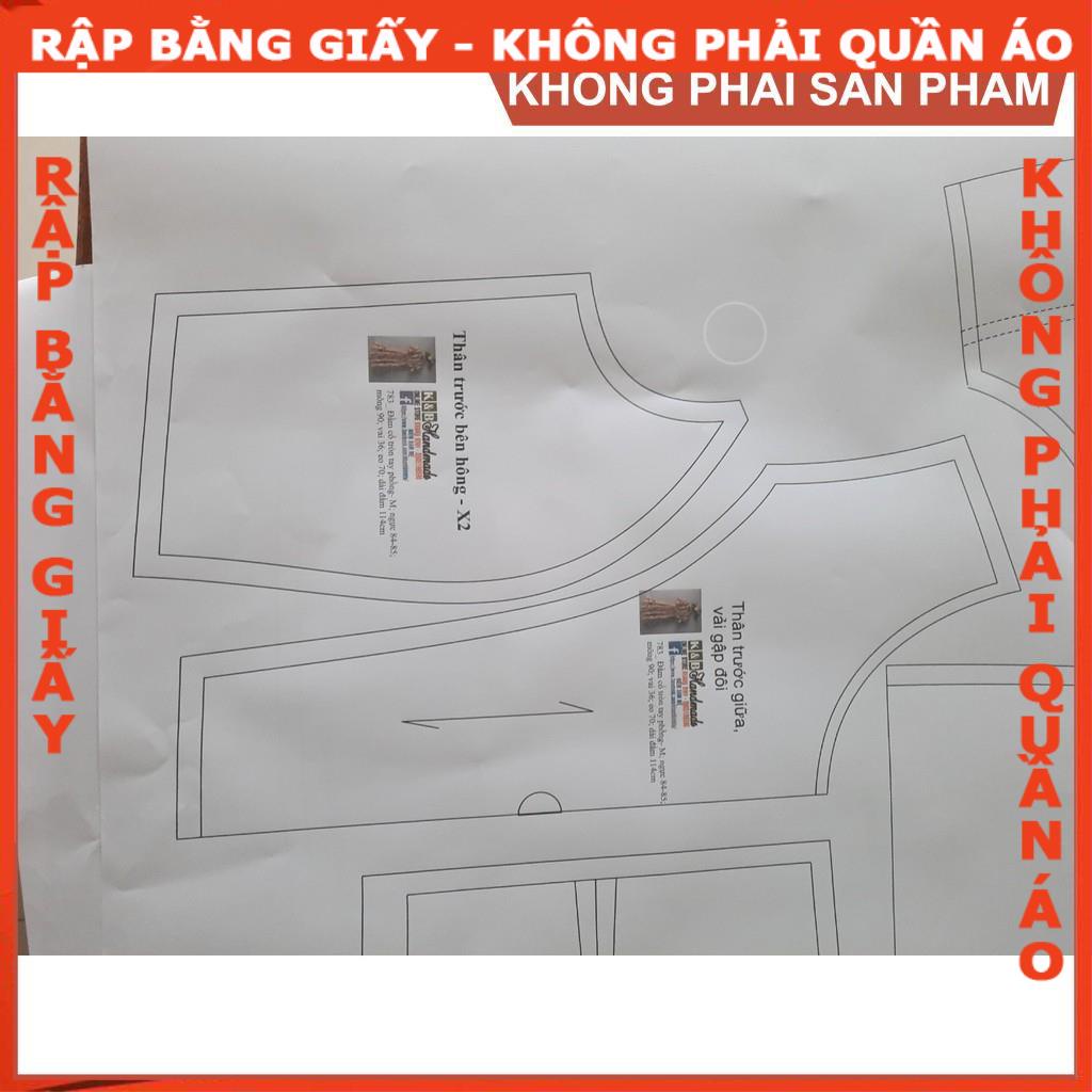 Rập giấy mã 783 - rập đầm tay phồng