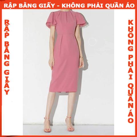 Rập giấy đầm nữ mã 80 - bản vẽ