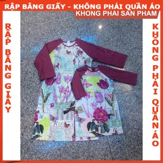 Rập giấy Ad02 - áo dài cách tân người lớn cả bộ