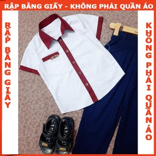 Rập giấy A0 mã B18-Áo sơ mi (BẢN VẼ)