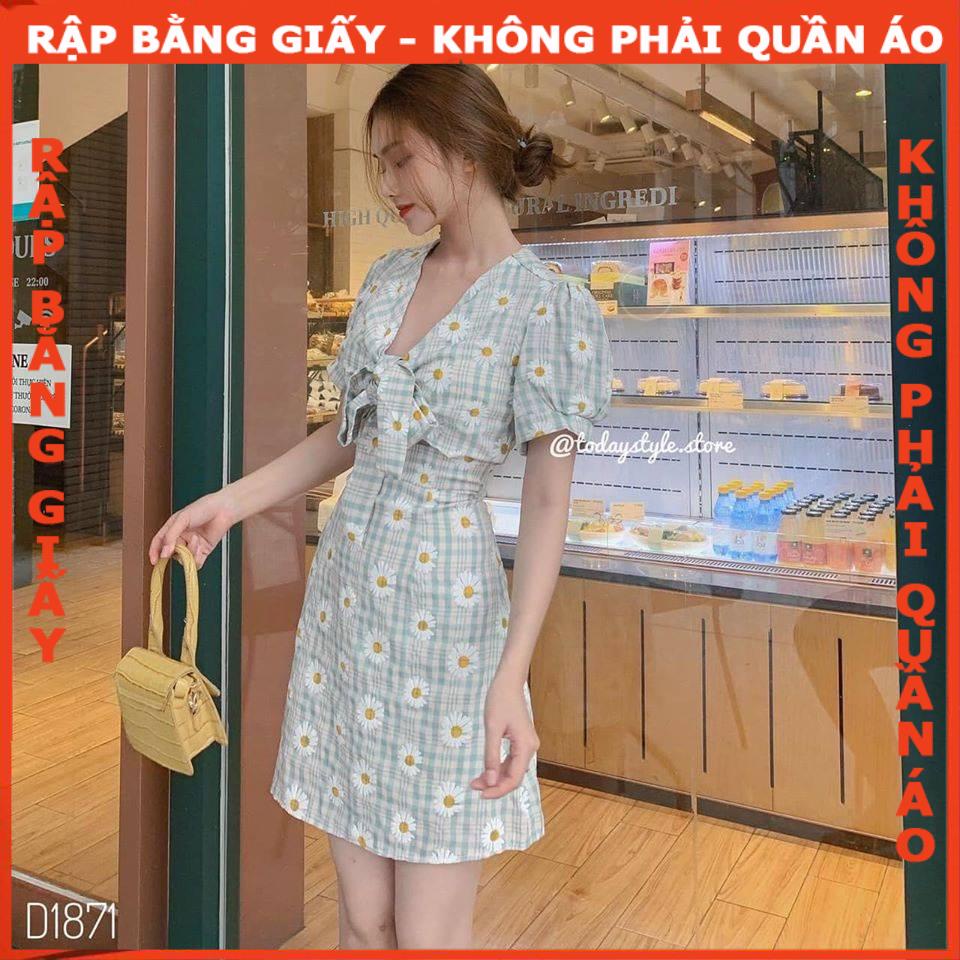 Rập đầm thắt nơ trước ngực - Rập giấy 1026