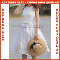 Rập giấy may đầm mã 103 - bản vẽ