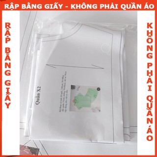 Rập giấy A0 may bộ bé trai mã B62