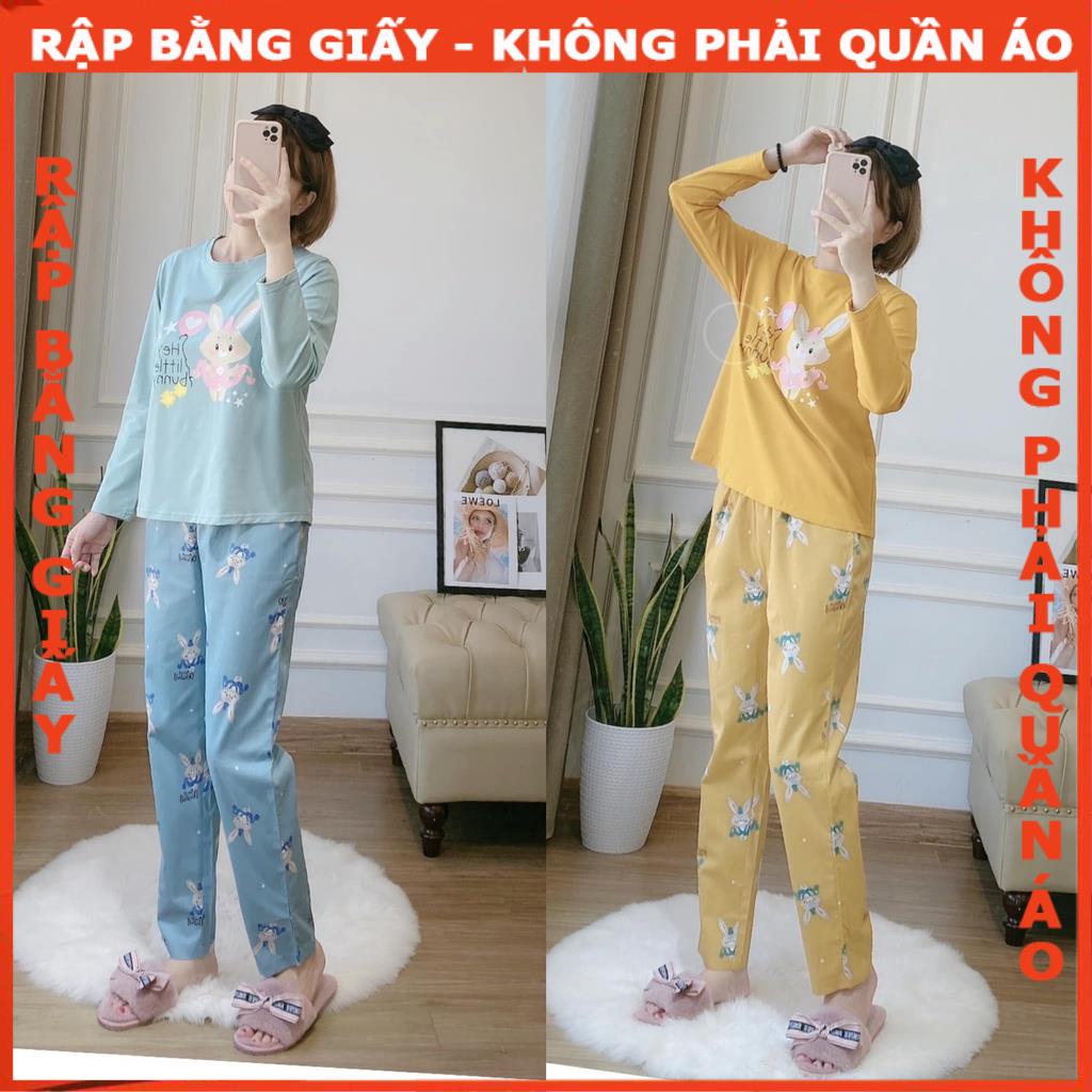 Rập giấy bộ thun tay dài mã 1391