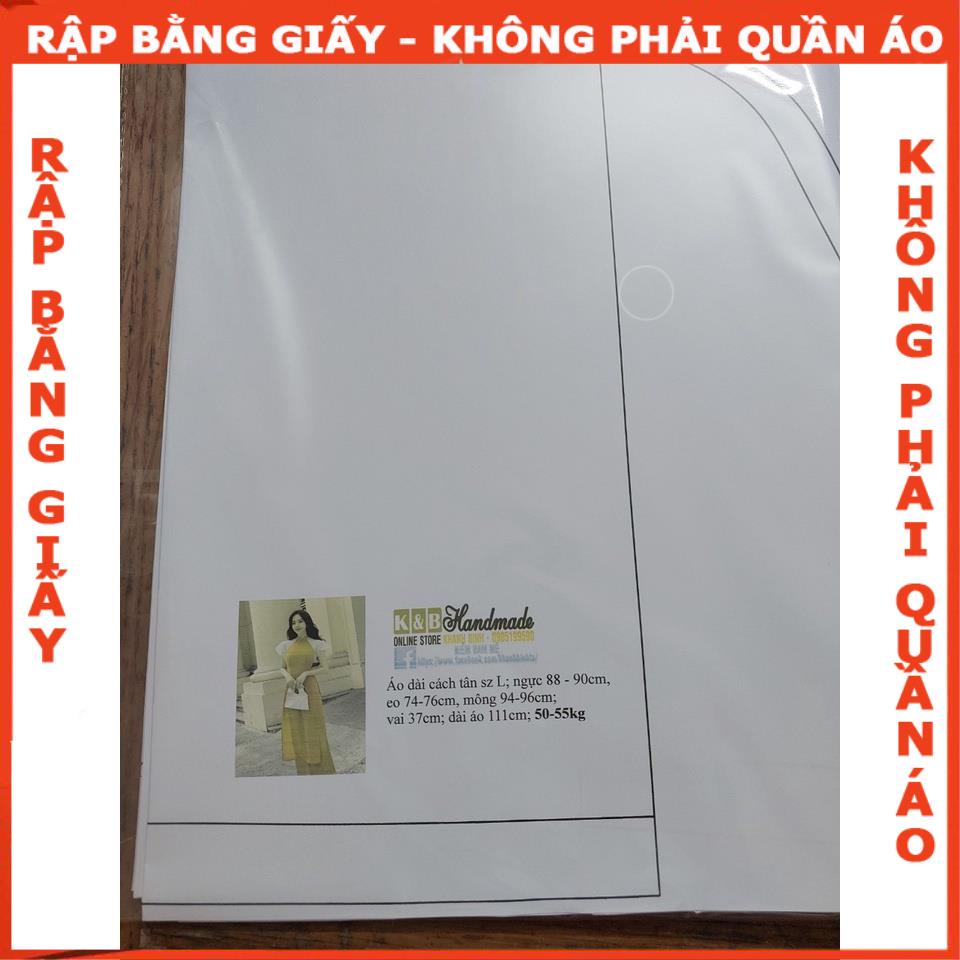 Rập giấy may áo dài mã Ad12 -