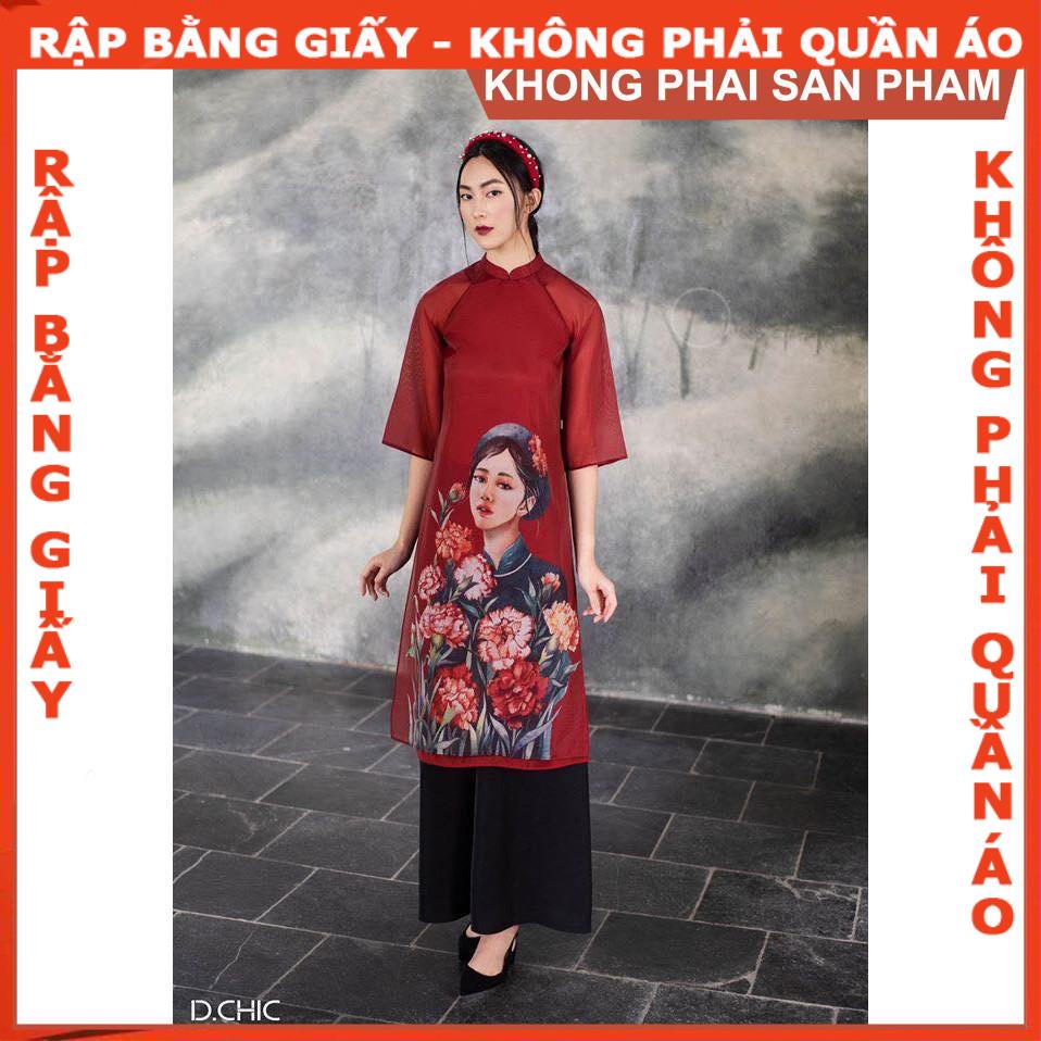 Rập giấy may áo dài tay loe AD05 -