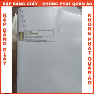 Rập giấy A0 áo dài người lớn mã AD28