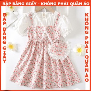 Rập giấy may đầm mã r442