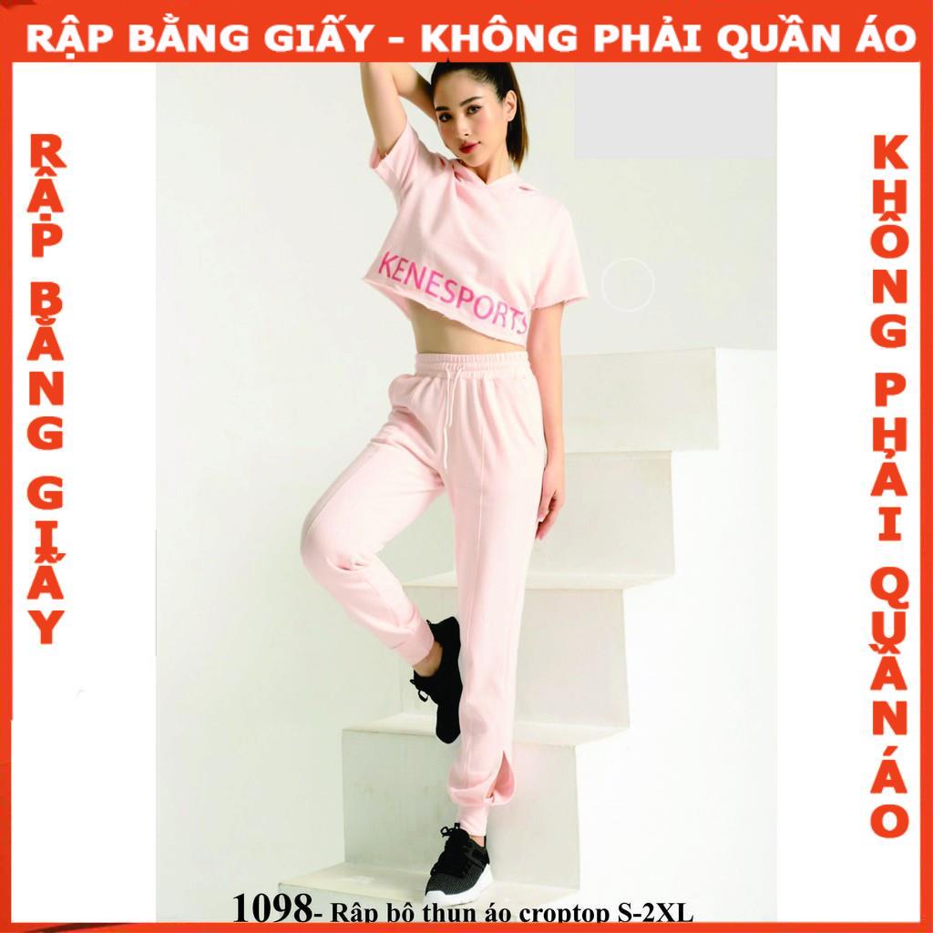 Rập giấy A0 mã 1098 - bộ thể thao