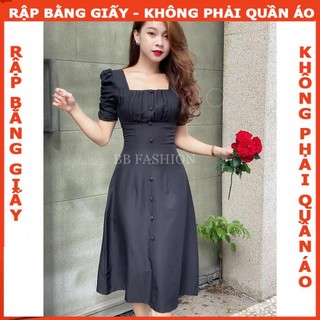 Rập giấy A0 mã 1265 - đầm tay phồng