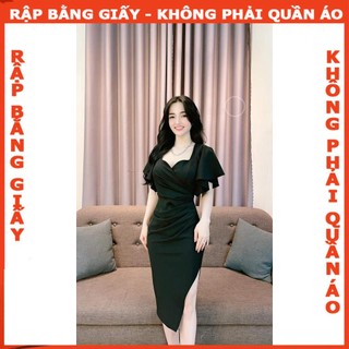 Rập giấy may đầm mã 1446 (BẢN VẼ)