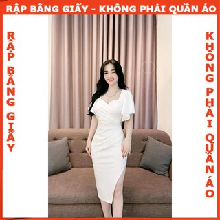 Rập giấy may đầm mã 1446 (BẢN VẼ)