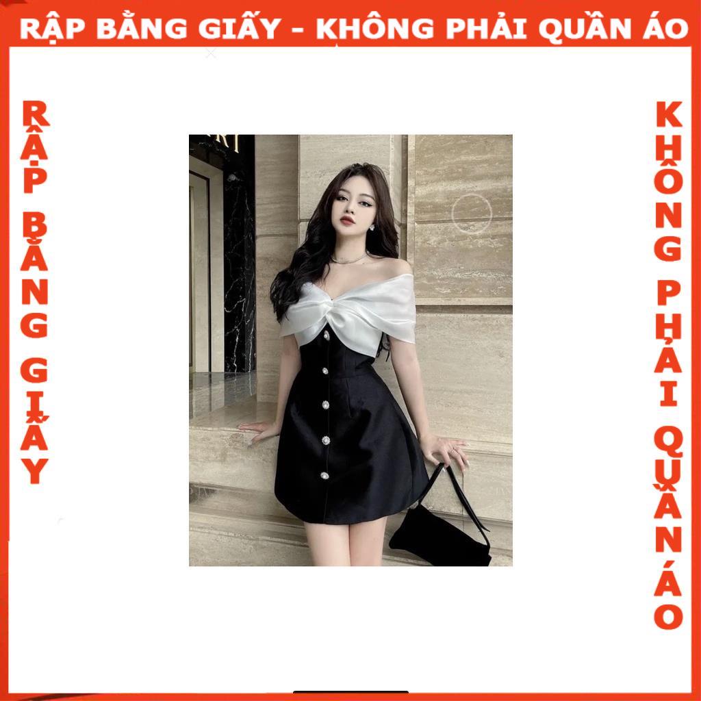 Rập giấy may đầm mã 41 - Bản vẽ