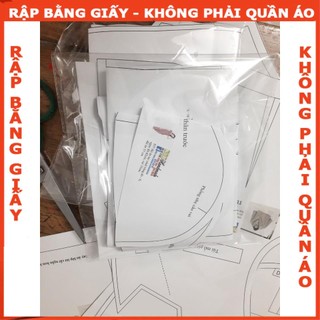 Rập giấy A0 mã 847 - Rập đầm nữ