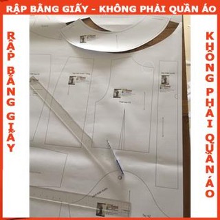 Rập giấy A0 áo cổ chân mã 1111