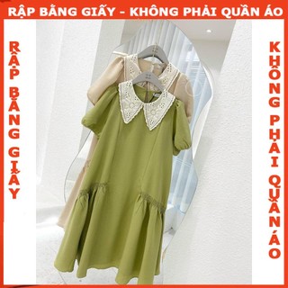 Rập giấy may đầm bầu mã BA16