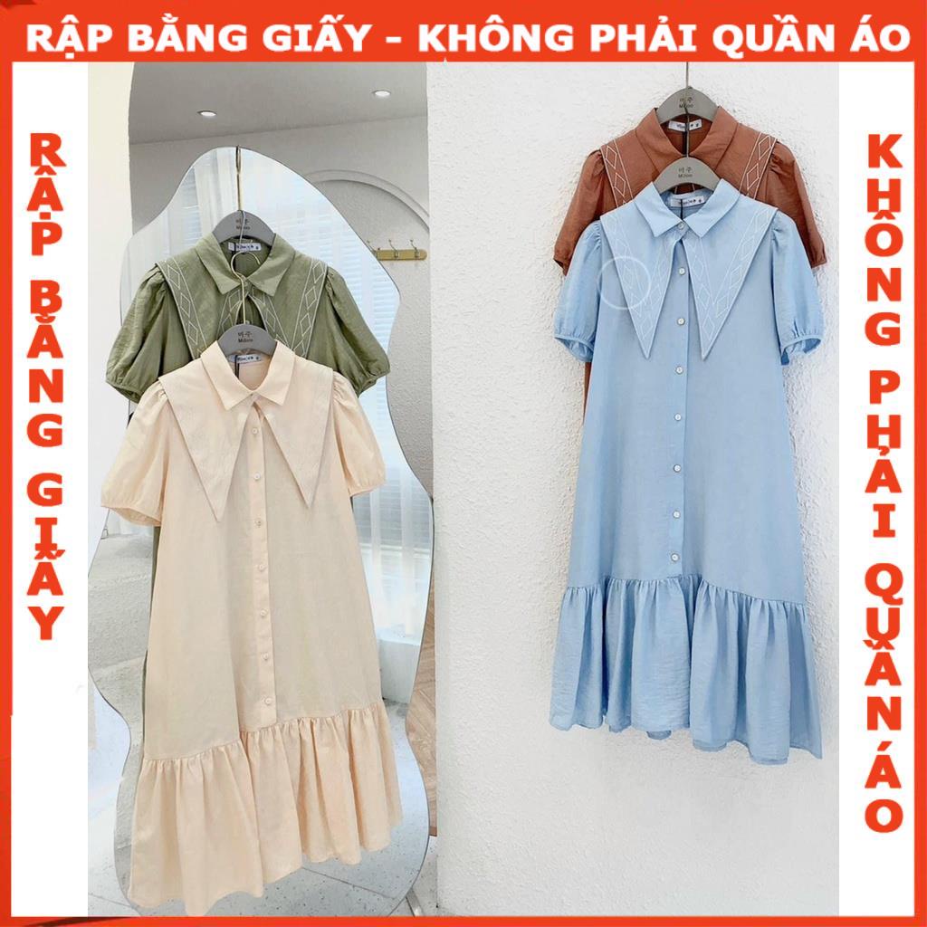 Rập giấy may đầm bầu BA17 (BẢN VẼ)