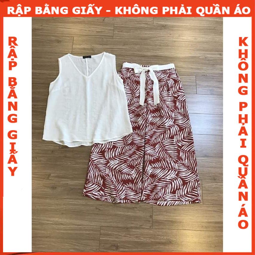 Rập bộ quần váy áo crotop - Rập giấy A0 in màu mã 564