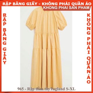 Rập giấy A0 đầm nữ mã 965