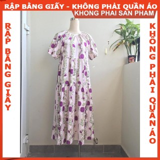 Rập giấy A0 đầm nữ mã 965