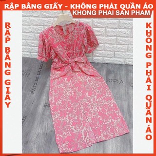 Rập giấy A0 đầm xoắn eo mã 754