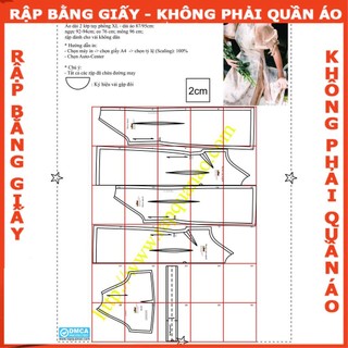 Rập giấy in màu A0 mã AD22(Bản vẽ) - Rập áo (BẢN VẼ)